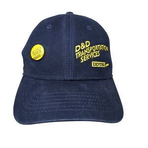 D&D Transportation Services DDTSI Fitted Hat Blue L/XL Embroidered OttoFlex